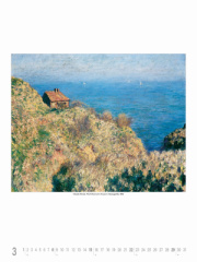 Nástenný kalendár Claude Monet 2026