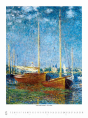 Nástenný kalendár Claude Monet 2026