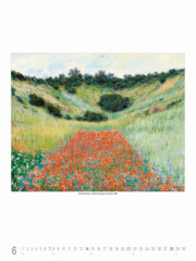 Nástenný kalendár Claude Monet 2026