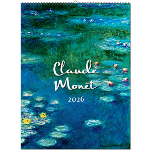 Nástenný kalendár Claude Monet 2026