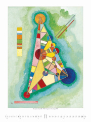 Nástenný kalendár Monet to Klee 2026