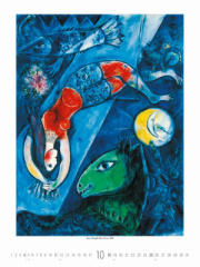 Nástenný kalendár Marc Chagall 2026
