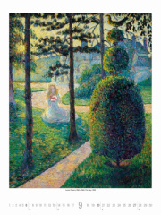 Nástenný kalendár Gardens Impressionism 2026