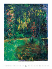 Nástenný kalendár Gardens Impressionism 2026