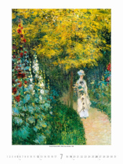 Nástenný kalendár Gardens Impressionism 2026