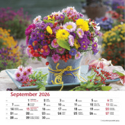 Nástenný kalendár Svet kvetov 2026