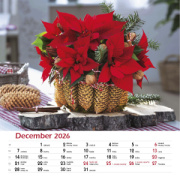 Nástenný kalendár Svet kvetov 2026