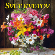 Nástenný kalendár Svet kvetov 2026