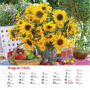 Nástenný kalendár Svet kvetov 2026