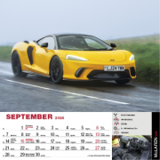Nástenný kalendár Sports Cars 2026