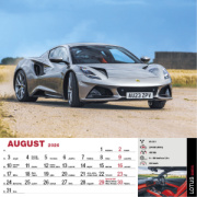 Nástenný kalendár Sports Cars 2026