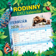 Nástenný kalendár Rodinný EKO kalendár 2026