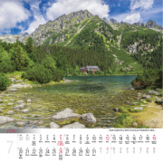 Nástenný kalendár Slovensko 2026