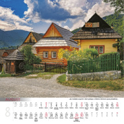 Nástenný kalendár Slovensko 2026