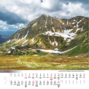 Nástenný kalendár Tatry 2026