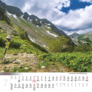 Nástenný kalendár Tatry 2026
