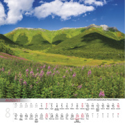 Nástenný kalendár Tatry 2026