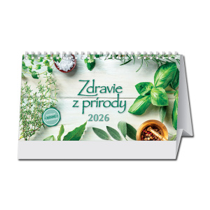 Stolový kalendár Zdravie z prírody 2026