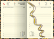 Denný diár A5 ART KLIMT 2026