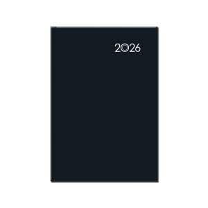 Týždenný diár A5 FALCON čierny 2026