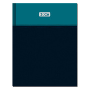 Manager diár A4 MILANO tyrkysovo-čierny 2026