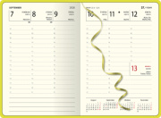 Týždenný diár A5 CAPRI čierny 2026
