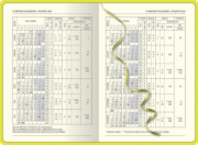 Týždenný diár A5 CAPRI čierny 2026