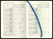 Denný diár A5 ELASTIC blue 2026