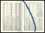 Týždenný diár A5 ELASTIC blue 2026