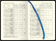 Týždenný diár A5 ELASTIC blue 2026