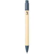 Guľôčkové pero Liliana z papiera z cukrovej trstiny (modrý atrament)