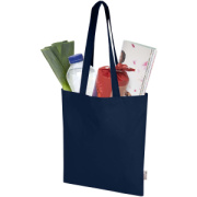 Nákupná taška Madras Blend z GRS recyklovanej bavlny s gramážou 140 g/m² a objemom 7 l