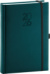 NOTIQUE Denný diár Aprint Top 2026, petrolejový, 15 x 21 cm, farba - zelená