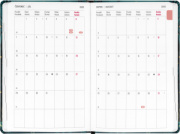 NOTIQUE 18-mesačný diár Petito – Líška 2025/2026, 11 x 17 cm