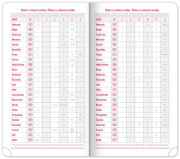 NOTIQUE Vreckový diár Aprint Top 2026, tyrkysový, 9 x 15,5 cm