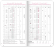 NOTIQUE Vreckový diár Aprint Top 2026, tyrkysový, 9 x 15,5 cm