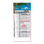 Plánovací kalendár ŠTANDARD 3M kombi 2026  Obrázok F