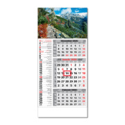 Plánovací kalendár ŠTANDARD 3M kombi 2026  Obrázok H