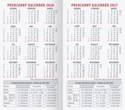 Minidiár týždenný 2026 - čierny