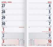 Minidiár týždenný 2026 - čierny