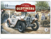 NOTIQUE Nástenný kalendár Oldtimers – Václav Zapadlík 2026, 64 x 42 cm