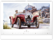 NOTIQUE Nástenný kalendár Oldtimers – Václav Zapadlík 2026, 64 x 42 cm
