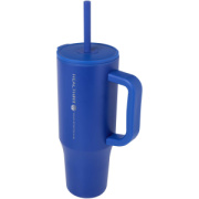 Termohrnček Brady s objemom 900 ml, certifikátom RCS a silikónovou slamkou