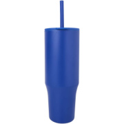 Termohrnček Brady s objemom 900 ml, certifikátom RCS a silikónovou slamkou