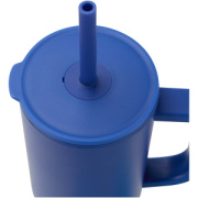 Termohrnček Brady s objemom 900 ml, certifikátom RCS a silikónovou slamkou