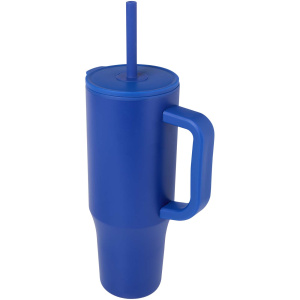 Termohrnček Brady s objemom 900 ml, certifikátom RCS a silikónovou slamkou