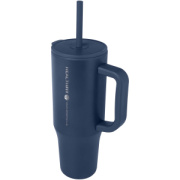 Termohrnček Brady s objemom 900 ml, certifikátom RCS a silikónovou slamkou