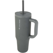Termohrnček Brady s objemom 900 ml, certifikátom RCS a silikónovou slamkou