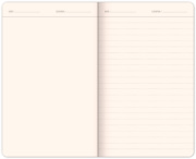 NOTIQUE Cestovateľský notes, linajkovaný, 13 x 21 cm
