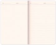 NOTIQUE Cestovateľský notes, linajkovaný, 13 x 21 cm